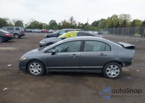 2011 Honda Civic Lx из США, поврежденный, VIN 19XFA1F57BE020837